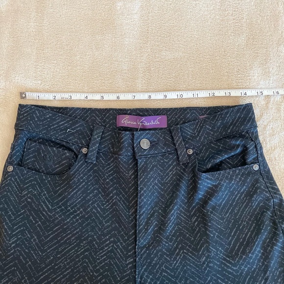 Gloria Vanderbilt Soft Chevron Pants - Size 6 - Picture 9 of 15